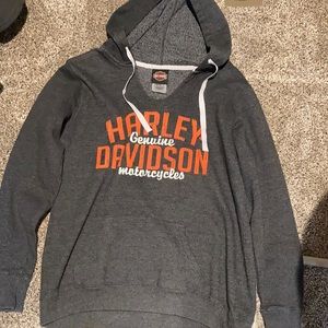 harley davidson hoodie with bandana